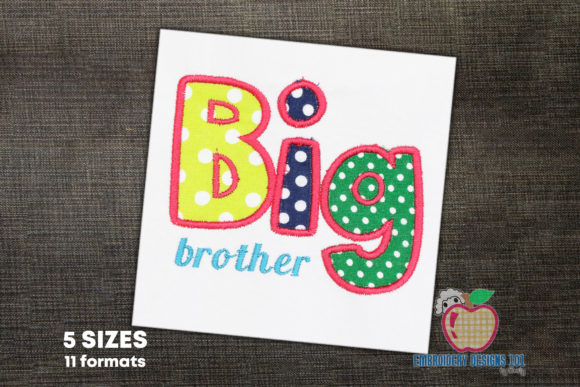 Big Brother Applique Review