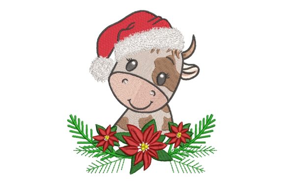Christmas Bull Embroidery Review