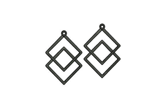 Earrings Applique