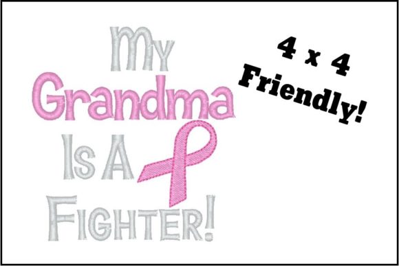 Fighter Grandma Embroidery Design Review