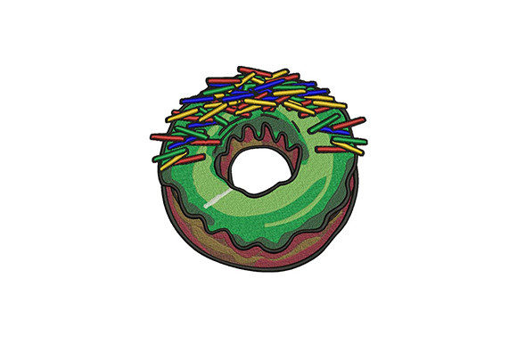 Green Sprinkled Donut Review
