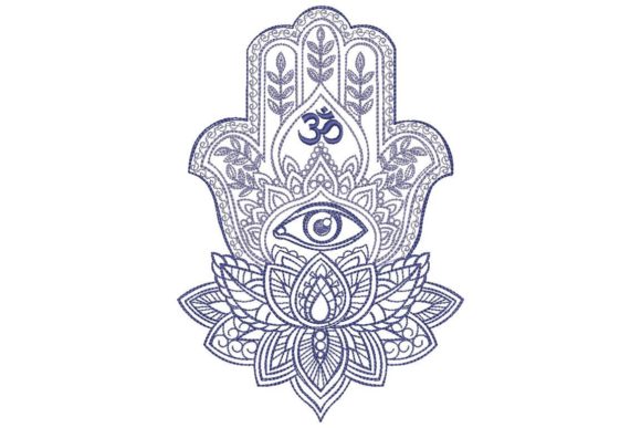 Lotus Hamsa Embroidery Review
