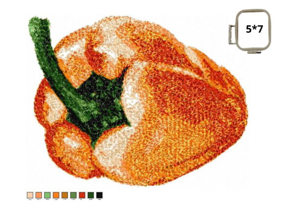 Pepper: A Seasonal Embroidery Gem