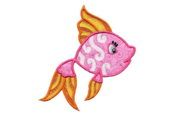 Pink Tropical Fish Embroidery Review
