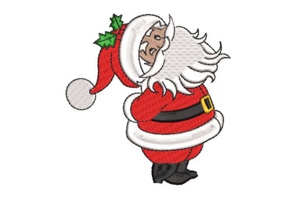 Santa Clause Embroidery Design